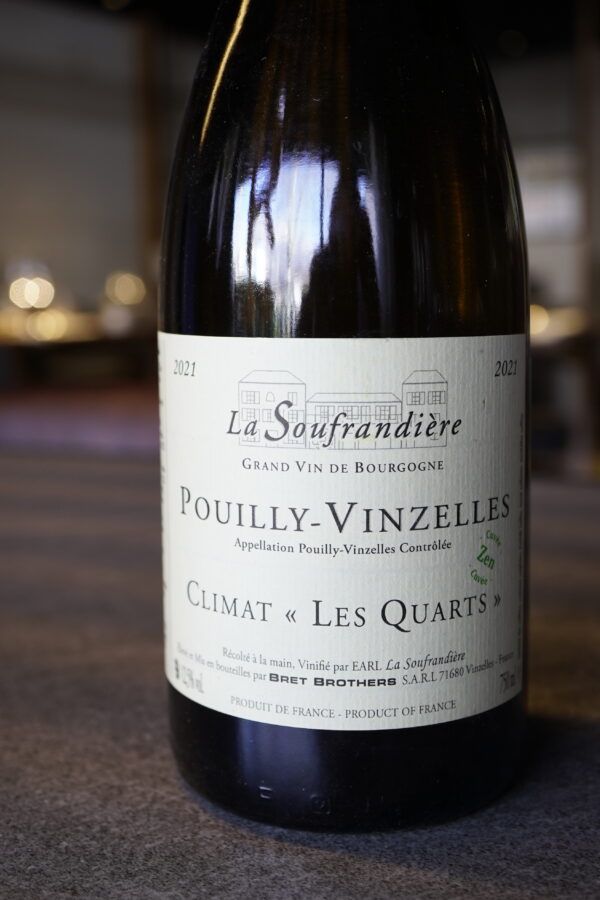 Pouilly Vinzelles Les Quarts Domaine de La Souffrandière 2021 – Image 2