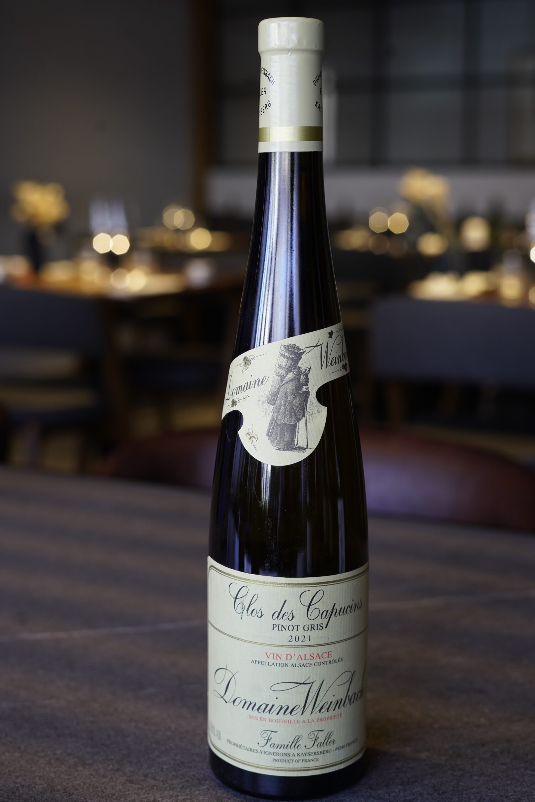 Bouteille Pinot Gris Clos des Capucins Weinbach
