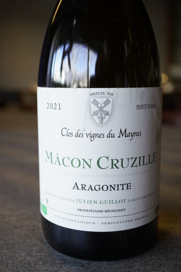 Mâcon Cruzille Aragonite Clos des Vignes du Maynes 2021 – Image 2