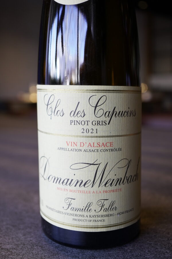 Pinot Gris Clos des Capucins Weinbach 2021 – Image 2